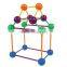 2015 hot new plastic puzzle construction toy educational teach blocks learning toy set for kids