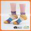 Custom Cotton in Slip Indoor Flooring Long Colorful Happy Socks
