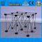 Easy fast install foldable stage