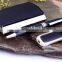Luxurious 3pcs Finger nail clipper and metal pen and metal card holder gift set