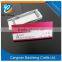 Good quality with LOGO plastic reusable name badge