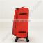 Fabric material soft suitcase, aluminum alloy trolley nylon luggage
