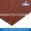 4MM PVDF Wood Finish Aluminum Composite Panel ACP
