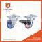 threaded plastic wheels with decorative cap chair locking casters furniture wheel YL-6310