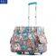2016 New Two Wheels Hand Supermarket Trolley With Colorful Printing