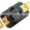 Locking devices 30AMP 125V 2-pole 3-wire grounding L5-30R L5-30P L5-30C