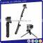 Shineda gopro accessories monopod 3-in 1mount for gopro