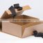 China wholesale brown paper folding magnetic catch gift box