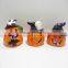 Halloween gifts ceramic pumpkin decor with LED