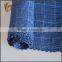 2015 hot sale pure linen yarn dyed custom plaid fabric for jacket