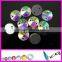 crystal ab rivolis sew on rhinestones flatback strass jewellry beads with holes
