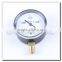 High quality black steel brass internal manometer mbar
