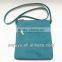 2013 Flat PU Crossbody with Front Zipper Pocket