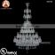 96 Light Baccarat Style Big Crystal Chandelier for Interior Decoration