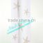 Starfish design embroidery Curtain shower for Bath room