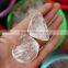 wholesale natural rock clear transparent quartz macadam