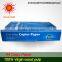 best quality 100%wood pulp a4 copy paper 80g