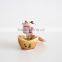 small cornucopia base lucky cat car decoration
