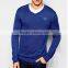 high quality wool acrylic autumn pullover men, men fashion v neck sweater pullover wholesale