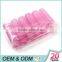 High quality color plastic core nylon hair roll