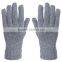 Ewsca men 5 fingers pure cashmere knitwear wholesale gloves