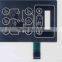 Embossed keyboard with LCD window panel,Tactile membrane switch