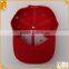 6 panel sports style Metal badge custom snapback caps