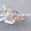 Latest Design Wedding Wear Bangle High Polished Winding One Hand Hold Heart Together Shing Crystal Hollow Heart Creative Bangle
