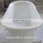 2016 Top Quality Custom Acrylic Portable Bath tub,artificial stone free standing bathtub