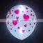 Hebei Flashing LED light latex balloon