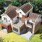 prefabricated houses and villas made in Hege
