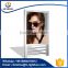 Floor standing led photography light box with double side displaying