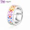 2016 Warmly Colorful Design Value 925 Silver Ring