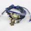 hand weave leather strap rope vintage style quartz watch for women star pendant