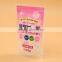custom printing transparernt liquid plastic stand up bag pouches wholesale