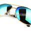 ADE WU Fashionable Metal Sunglasses Men Reflective Sports Sun Glasses Outdoors Square Eyewear