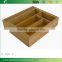 DT020/ Bamboo Drawer Organizer Expendable Bamboo Tray with Adjustable Dividers Eliminate Clutter