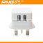 Latest wholesale dual usb super fast mobile phone travel charger with US UK EU plug