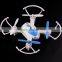 SY X23 -Blue New Arrival Quadcopter Mini Pocket Drone 2.4G 4CH 3D Roll RC Toy Remote Control Drone RC Helicopters for Sale