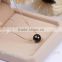 11-12mm top quality 18K gold black pearl pendant necklace, tahiti pearl pendant, black pearl pendant yellow gold