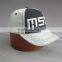 5 panel baseball cap with 3D embroidery