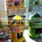DIY cotton candy vending Coin-operated children cotton candy vending machine amusement park snack cotton suger game machine