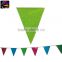 Pe bunting party flag line