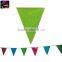 Paper bunting pennant strings party string flag line