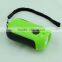 0.5w led mini hand Cranking dynamo flashlight torch