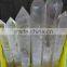 Factory supply different size natural rough clear crystal point wand