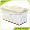 Plastic Clothes Storage Box With Wheels