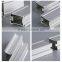 Anodize black Square T3-T8 Aluminium profiles to make doors and windows