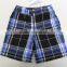 Summer New Arrival Navy Plaid Cute Boy Style Hot Pants