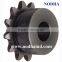 Roller chain single sprockets type B, black oxide sprocket